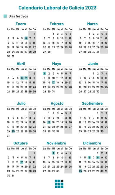 Calendario Laboral Qu D As Son Festivos En Galicia