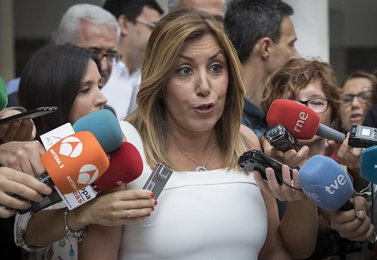 Susana Díaz reúne el jueves al comité director de los socialistas andaluces