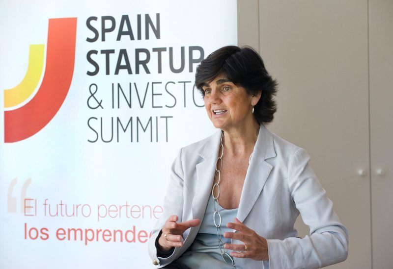La fundadora de Spain Start up, María Benjumea, en un acto del South Summit.
