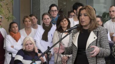 Susana Díaz se muestra "en condiciones" de ganar las elecciones en España