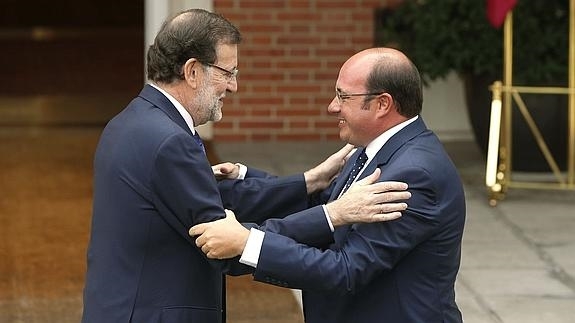 Mariano Rajoy y Pedro Antonio Sánchez