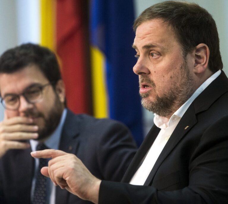 ERC descarta a Junqueras y avalará a Aragonès como candidato a la Generalitat el sábado
