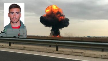 Muere el piloto del avión siniestrado en la base aérea de Torrejón de Ardoz