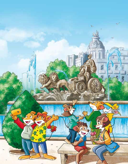 Geronimo Stilton visita Madrid para investigar el robo de un cuadro de Goya