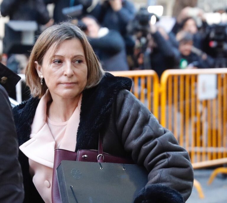 La magistrada que investiga a Forcadell remite la causa al Tribunal Supremo