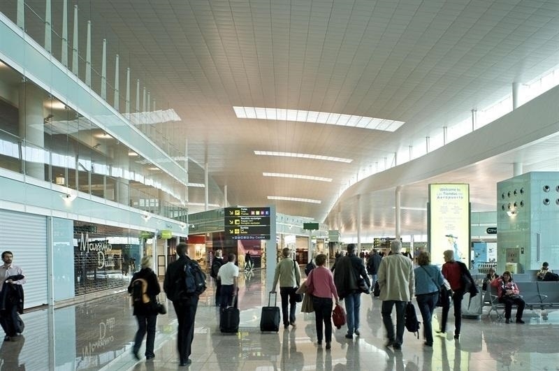 El aeropuerto de Barcelona-El Prat.
