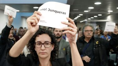 Marta Rovira visita a Oriol Junqueras en la cárcel