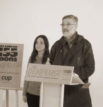 Las CUP, el partido del liderazgo asambleario