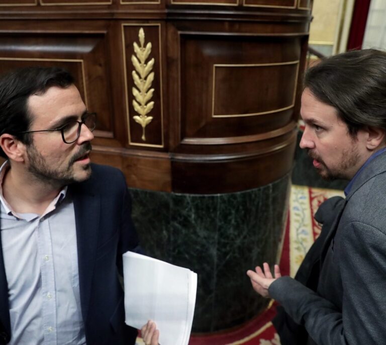 Alberto Garzón urge a Podemos diseñar una nueva alianza para frenar su desgaste
