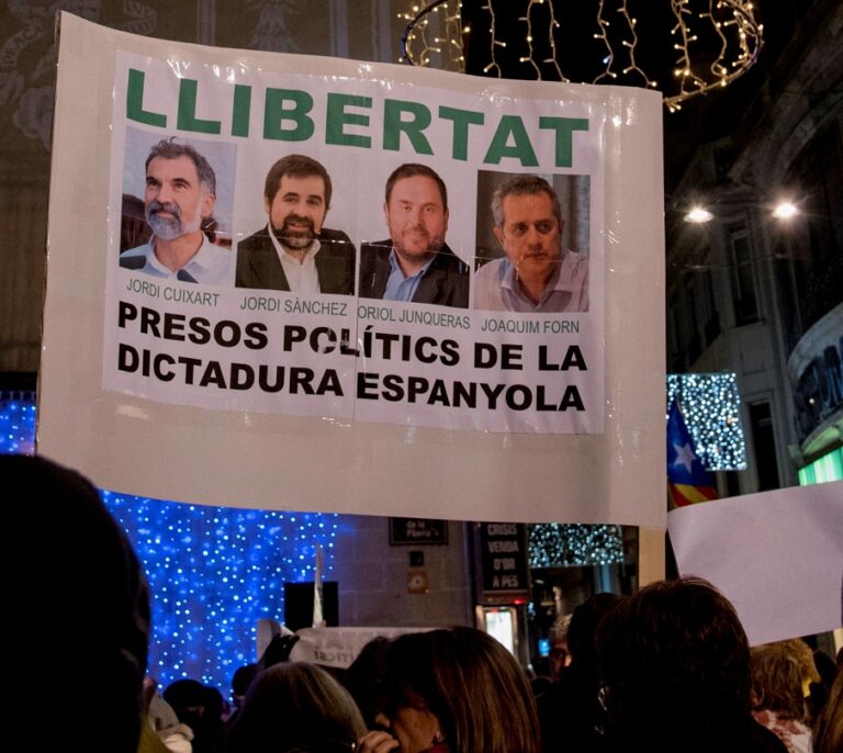 Así hace campaña Junqueras desde prisión