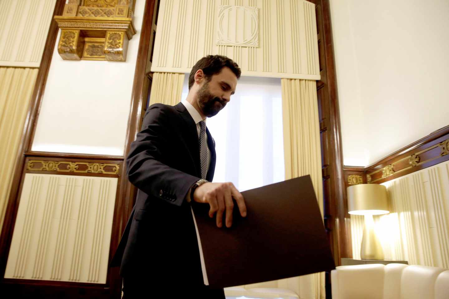 El presidente del Parlament, Roger Torrent, ha pedido una entrevista a Rajoy