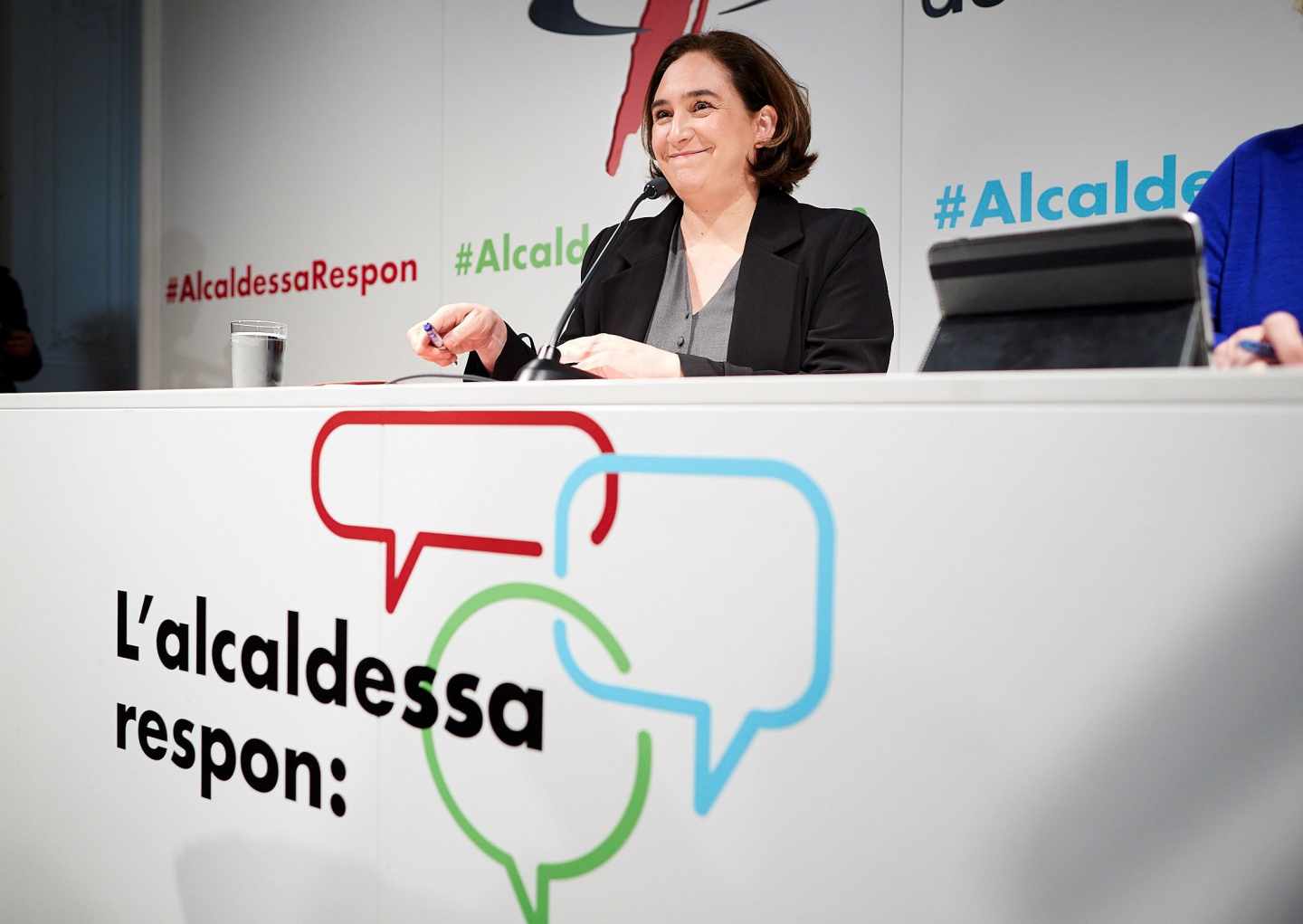 Ada Colau hace balance de su gestión en el Ayuntamiento de Barcelona.