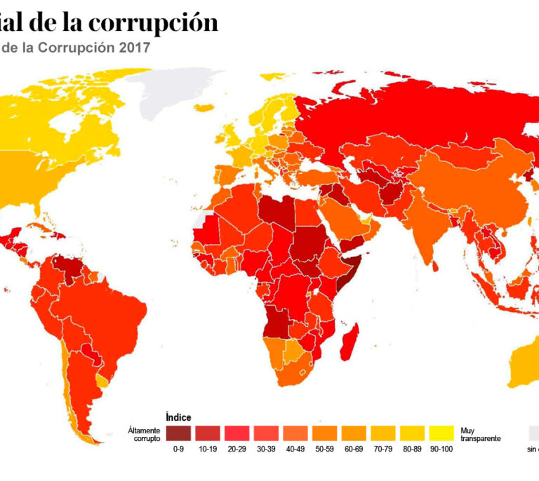 España registra su peor posición en el ranking de percepción de la corrupción