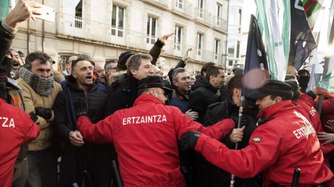 La Ertzaintza amenaza a Urkullu con plantarse ante los 'ultras' del Olympique de Marsella