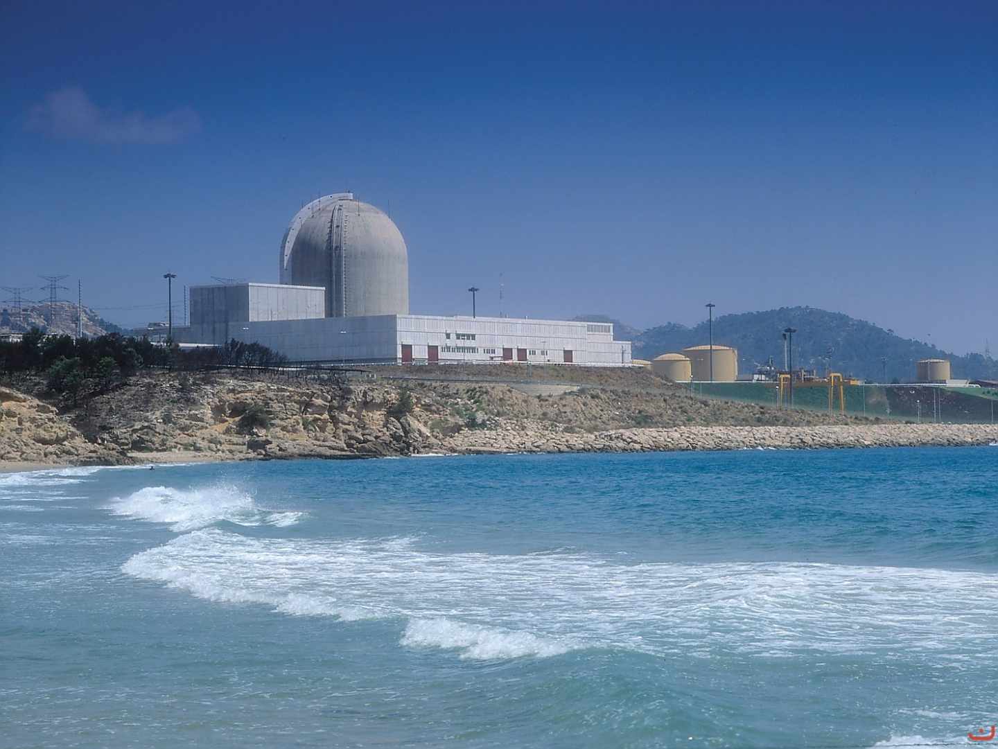 La central nuclear de Vandellós II, en Tarragona.