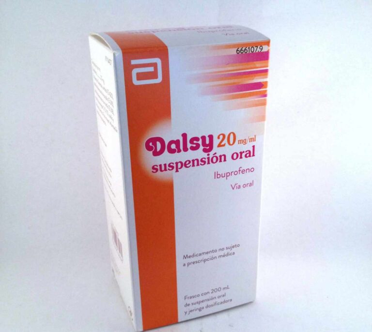 'Dalsy' vuelve a distribuirse a las farmacias españolas tras el desabastecimiento