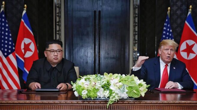 Trump y Kim: seguridad a cambio de la promesa de "completa desnuclearización"