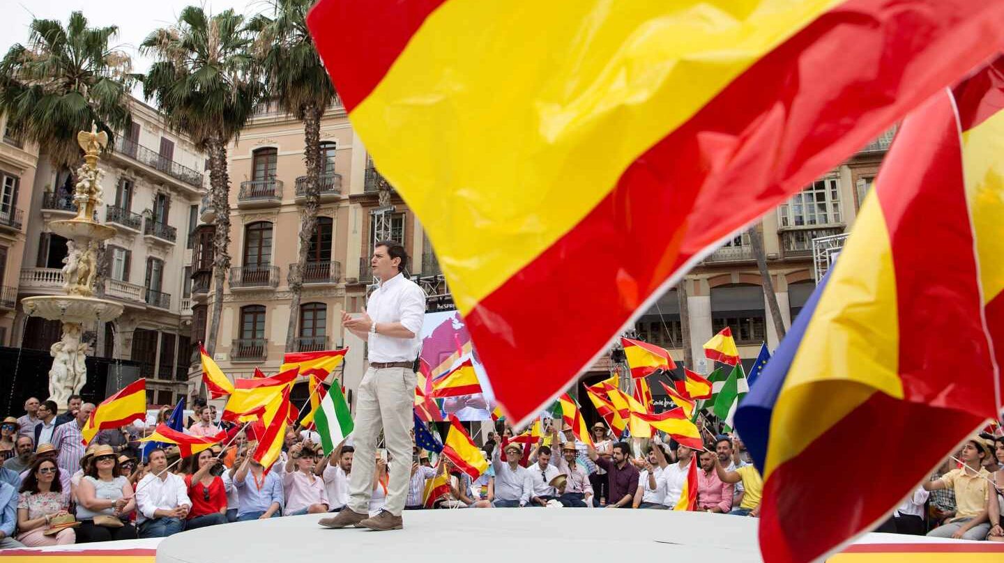 El presidente de Ciudadanos, Albert Rivera, participa en el segundo acto de la Plataforma ‘España Ciudadana’.