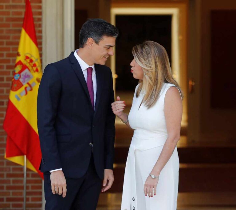 Susana Díaz arranca a Pedro Sánchez 500 millones "inmediatos" para Andalucía