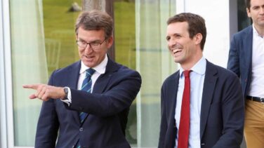 El PP de Galicia se vuelca con Casado a la espera del pronunciamiento de Feijóo