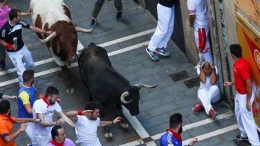 Emocionante y vistoso encierro con toros de Núñez del Cuvillo