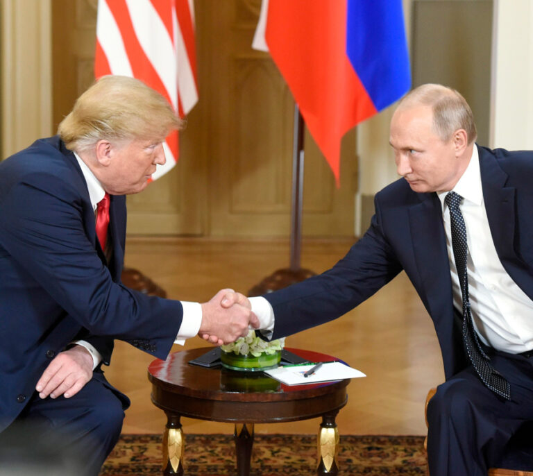 Trump a Putin en la cumbre de Helsinki: "El mundo quiere que nos llevemos bien"