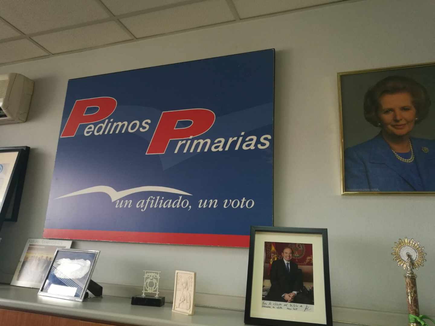 Imagen de la sede del PP del distrito de Salamanca de Madrid