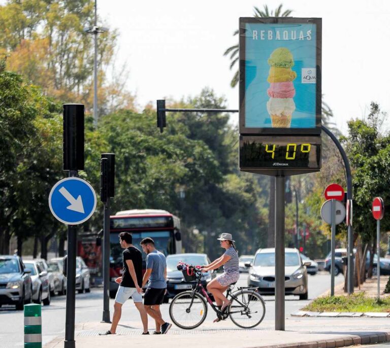 Las temperaturas se situarán este fin de semana entre 38 y 42ºC en la mayor parte de España