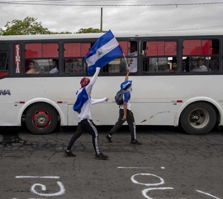 Las rutas del éxodo de Nicaragua y Venezuela