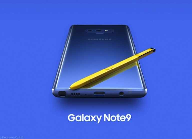 Así es el Galaxy Note 9 de Samsung