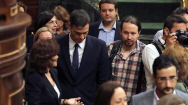 El veto del Senado y las pensiones, las armas de Podemos para alzarse como oposición útil