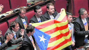 La longeva y problemática relación entre el independentismo catalán y la Liga Norte