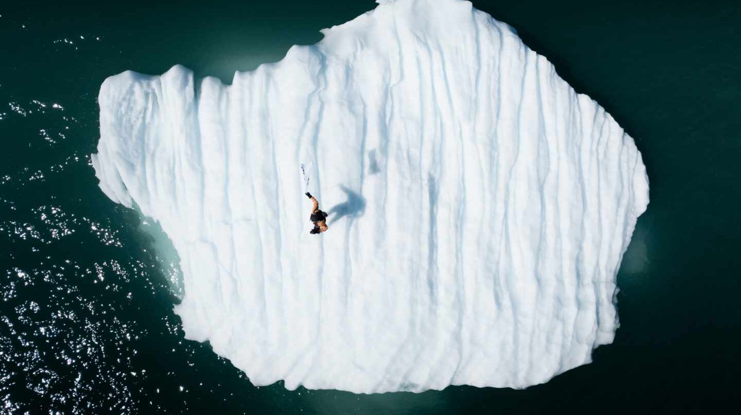 Una de las fotografías del proyecto artístico "Iceberg Nations", de Rubén Martín de Lucas en