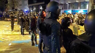 Antidisturbios de los Mossos de descanso se ofrecieron y mandos rechazaron el refuerzo