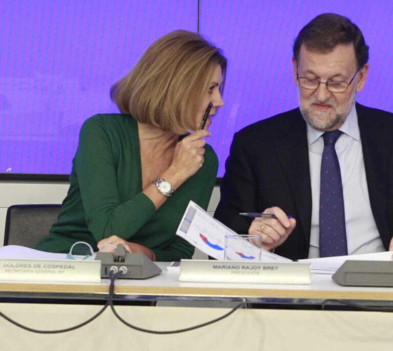 Rajoy, muy enfadado con Cospedal: nunca le informó de sus encuentros secretos con Villarejo