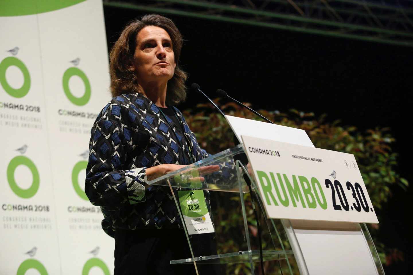 La ministra para la Transición Ecológica, Teresa Ribera.