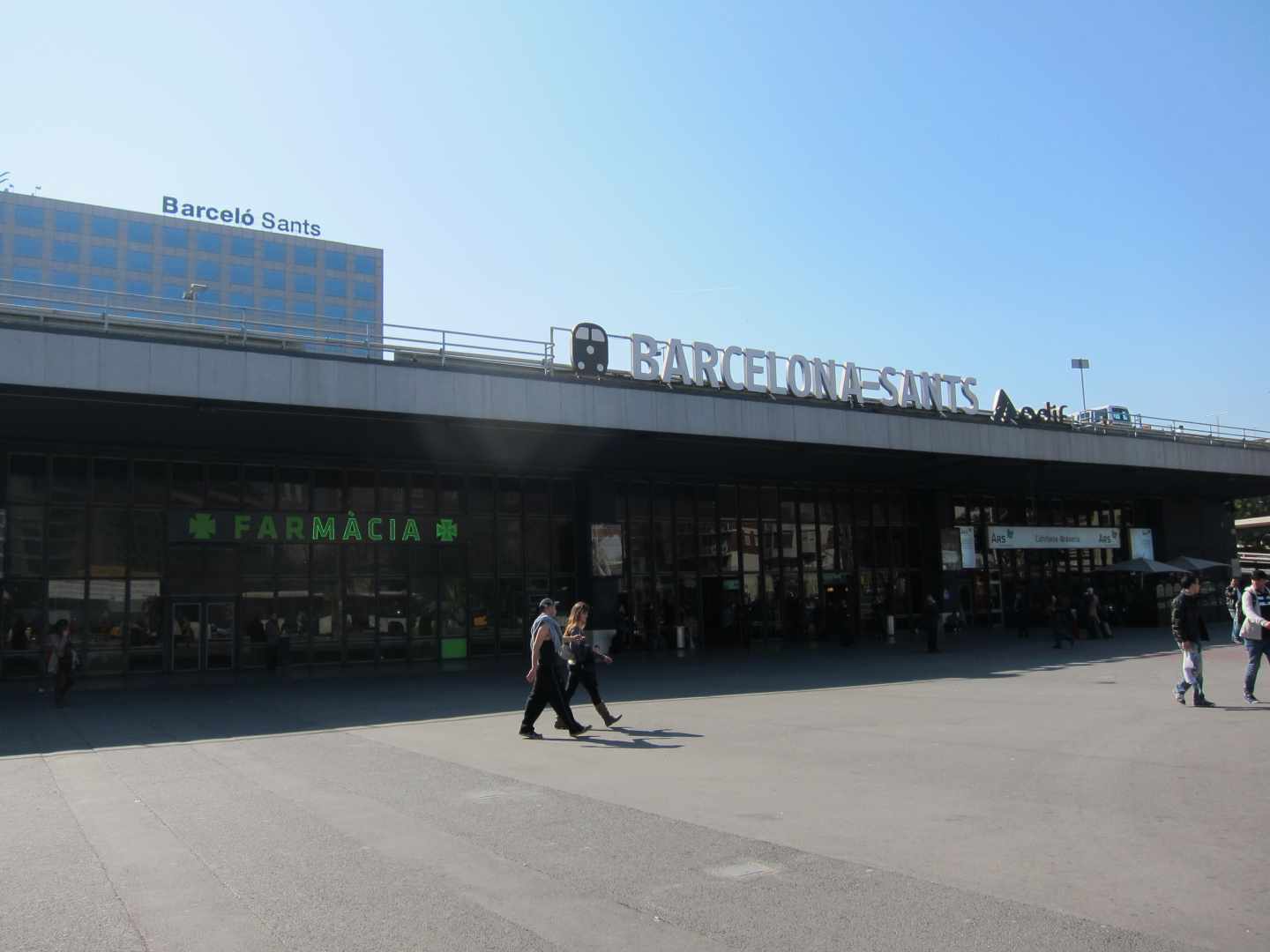 Estación de Sants, en Barcelona.