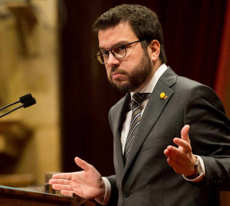 Aragonès, vicepresidente de la Generalitat, dice que la Monarquía es un "chiringuitazo"