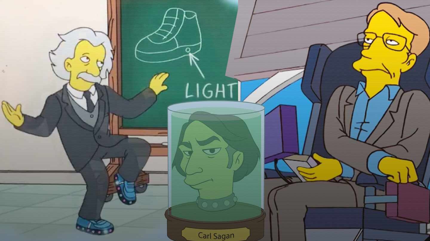 Científicos pop al estilo Simpson