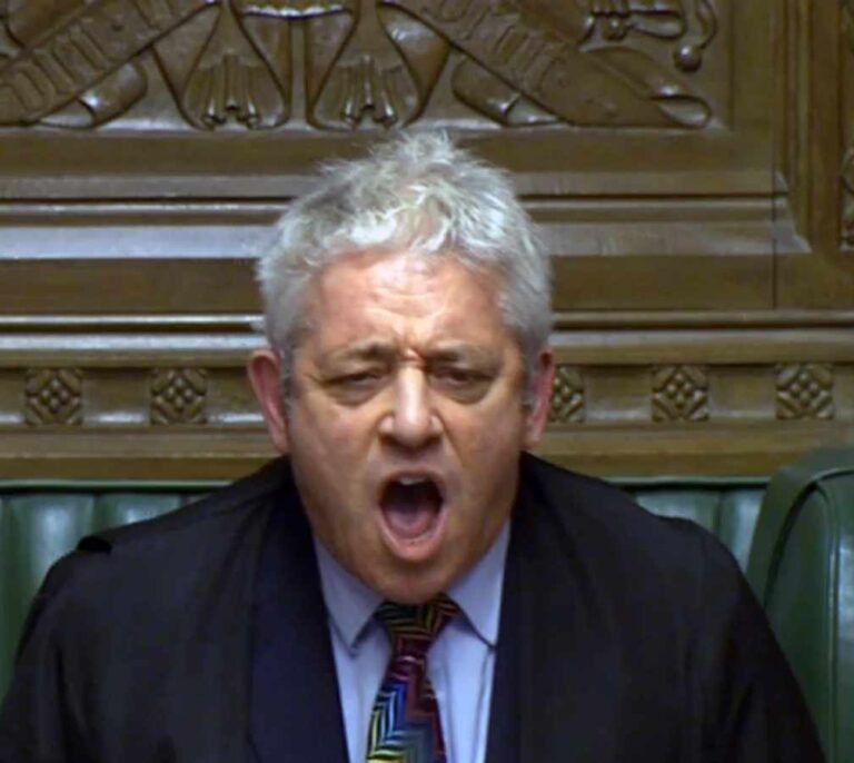 La viral forma de llamar al orden del presidente de la Cámara durante los debates del Brexit