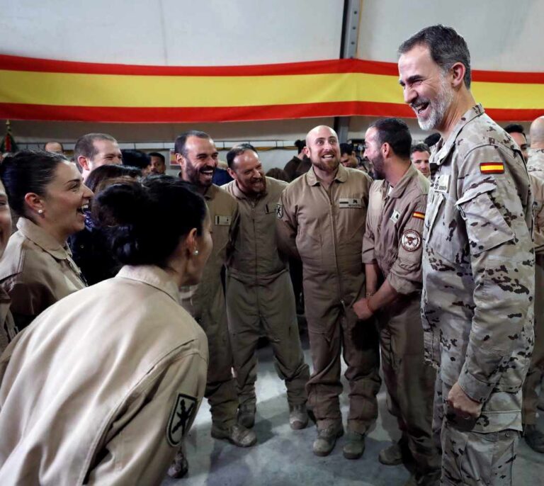 El rey Felipe VI celebra su 51 cumpleaños en Irak