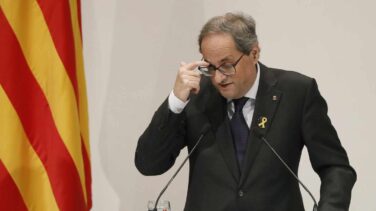Torra amenaza a ERC con destituir a sus consejeros si aprueban los Presupuestos de Sánchez