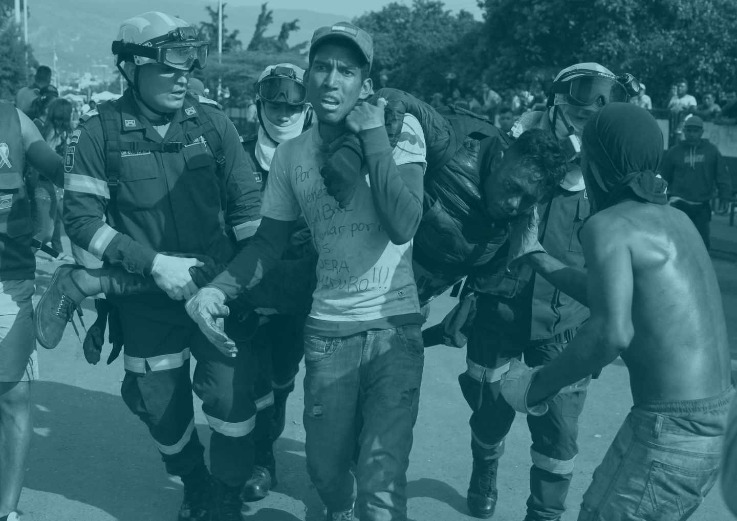 Incidentes en la frontera de Venezuela con Colombia.