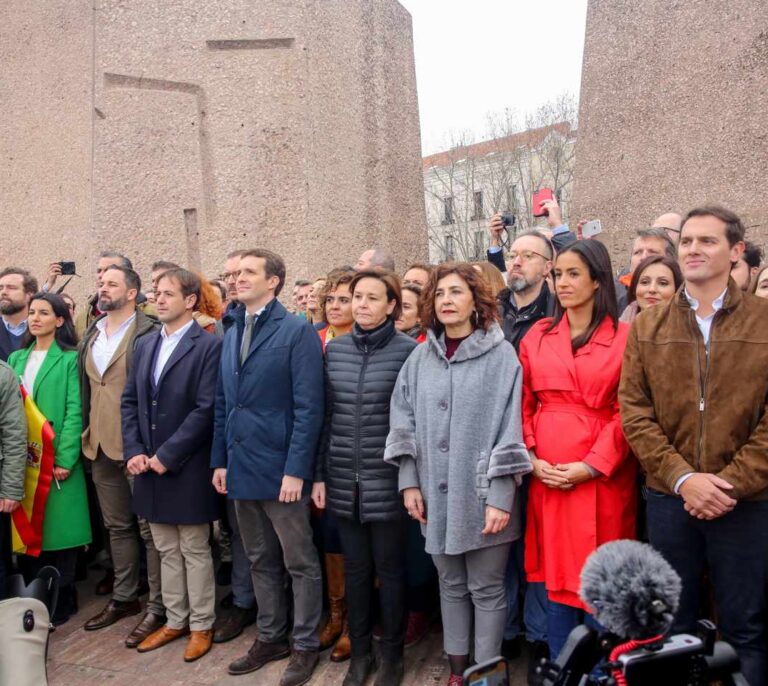 La intrahistoria de la foto más polémica de la manifestación de Colón