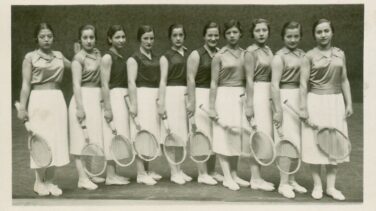 Las raquetistas, las primeras deportistas profesionales de España