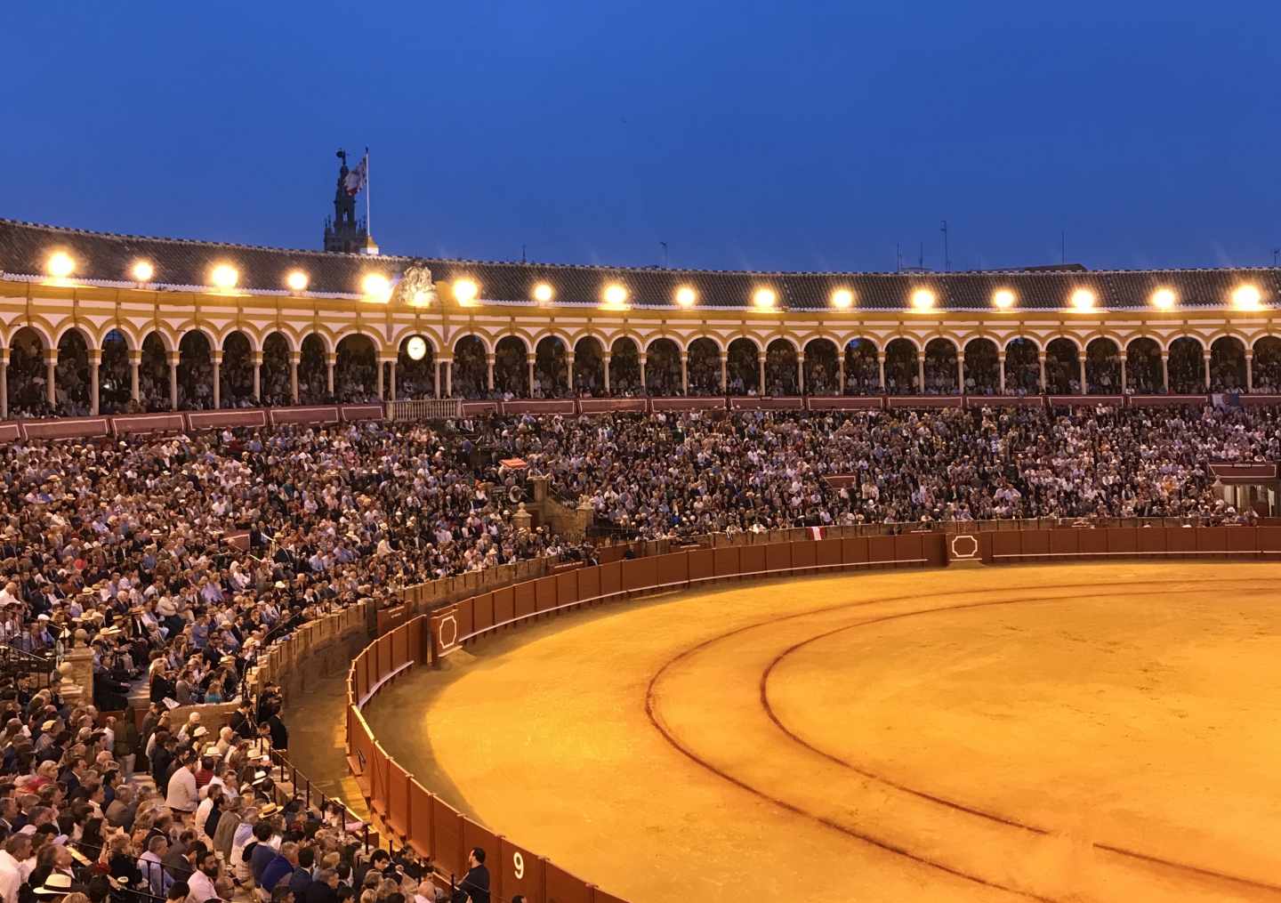 Plaza de toros de la Real Maestranza de Sevilla.