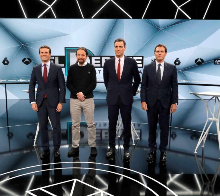El debate de Atresmedia supera al de RTVE con 9,5 millones de espectadores