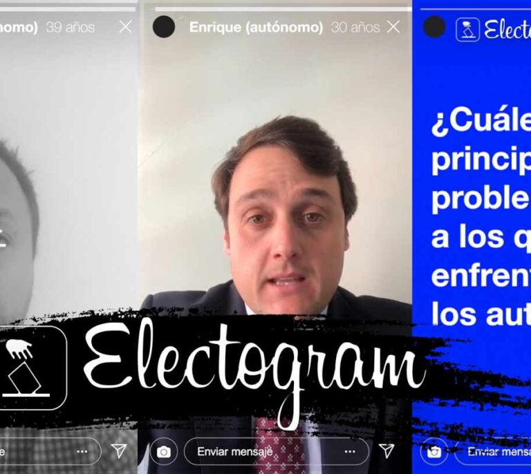 El "Electogram":  los autónomos opinan sobre las elecciones del 28-A