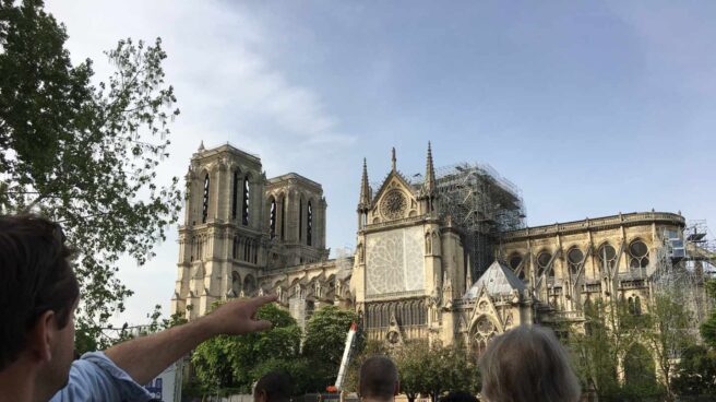 Notre Dame solo ha recibido el 9% del dinero prometido para su restauración