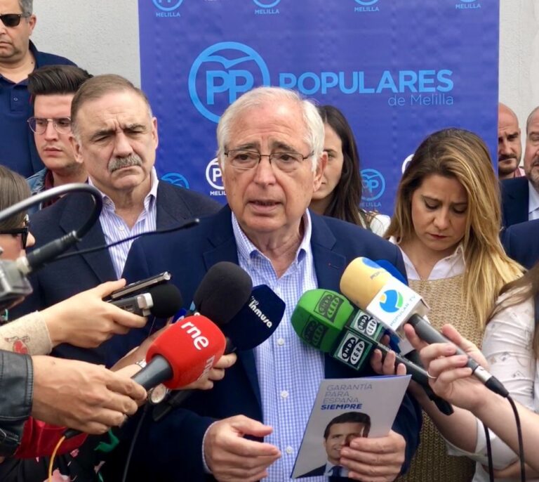 El presidente de Melilla critica el descontrol electoral en los barrios de musulmanes